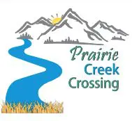A logo of prairie creek crossing